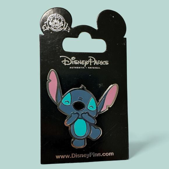 Disney Pin - Stitch Laughing - Lilo & Stitch - Cuties Collection Disney Parks - Picture 1 of 3